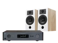 Zestawy stereo - NAD C 379 (czarny) + Diva 3 (dąb) - miniaturka - grafika 1