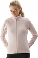 Bluzy damskie - Polar damski na zamek bluza 4F F191 27S beżowy XL - miniaturka - grafika 1