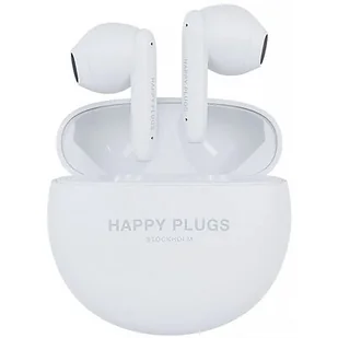 HAPPY PLUGS Joy Lite Biały - Słuchawki - miniaturka - grafika 1