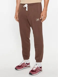 Spodnie dresowe New Balance - Spodnie sportowe męskie - miniaturka - grafika 1