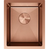 Zlewozmywaki - Mexen Trixo zlewozmywak stalowy 1-komorowy 370 x 440 mm, miedź HC - 6412371000-65HC - miniaturka - grafika 1