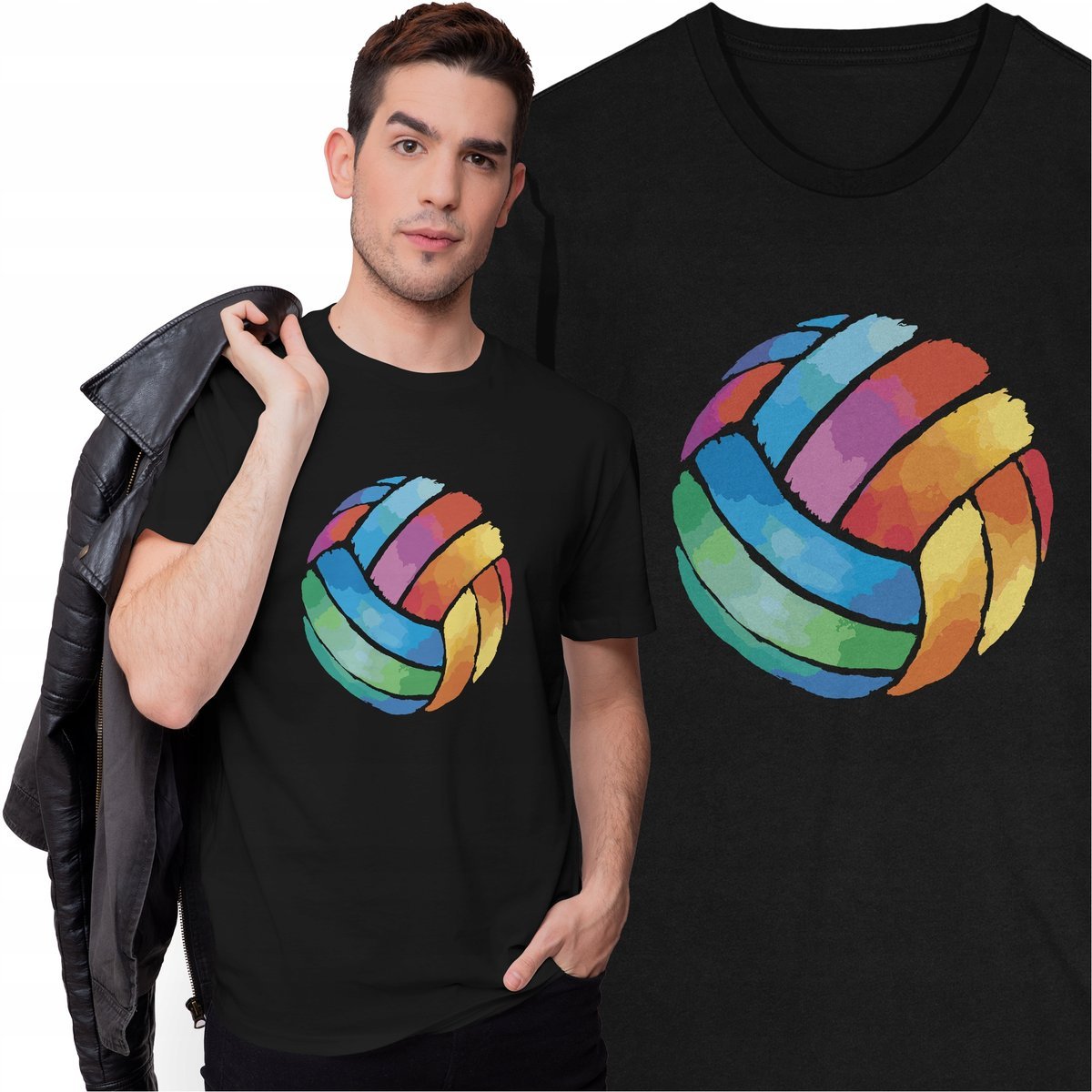 Koszulka dla Siatkarza Sportowca Piłka Siatkowa Siatkówka