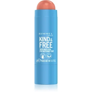 Rimmel London Kind & Free Tinted Multi Stick Róż 5 g Odcień 002 Peachy Cheeks - Cienie do powiek - miniaturka - grafika 1