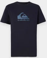 Koszulki męskie - t-shirt QUIKSILVER EV COMP LOGO 2 DARK NAVY - miniaturka - grafika 1