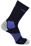 Skarpetki i podkolanówki sportowe - Skarpety Salomon XA PRO DX+SX Night Sky/Nautical Blue - miniaturka - grafika 1