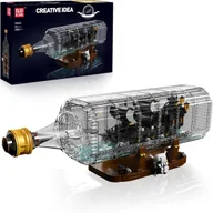 Klocki - COIL Klocki konstrukcyjne zestaw 2206 elementów statek piracki w butelce - miniaturka - grafika 1