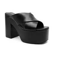 Klapki i japonki damskie - Guess Klapki LANTZ2 - miniaturka - grafika 1