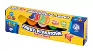 Farby i media malarskie - Farby plakatowe 12+2 kolory 20ml ASTRA - miniaturka - grafika 1