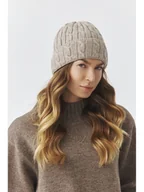 Czapki damskie - TATUUM Czapka "Gora" w kolorze szarobrązowym - miniaturka - grafika 1