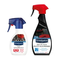 Inne artykuły czyszczące - Zestaw do czyszczenia płyt kuchennych 500 ml + 250ml Starwax - miniaturka - grafika 1