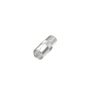 Hama Adapter Gniazdo F Wtyk antenowy 205223 - Akcesoria TV-SAT - miniaturka - grafika 2
