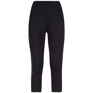 Kappa Damskie spodnie sportowe Berlam Skin z logo, czarne, XL - Spodnie damskie - miniaturka - grafika 1