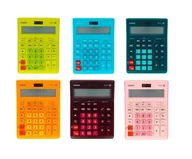 Kalkulatory - Casio Kalkulator GASIO GR-12C-DG ciemna zieleń - miniaturka - grafika 1