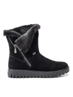 Botki damskie - Rieker Botki Y3470-00 Czarny - miniaturka - grafika 1