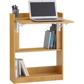 Biurka - SoBuy Składane biurko z regałem Wąska szafka Stół komputerowe Regał Półka FWT92-N - miniaturka - grafika 1
