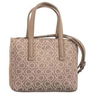 Torebka CK Must Mini Tote Cantarelle Mono Jacquard K60K612277 0HE (CK518-a) Calvin Klein - Torebki damskie - miniaturka - grafika 1