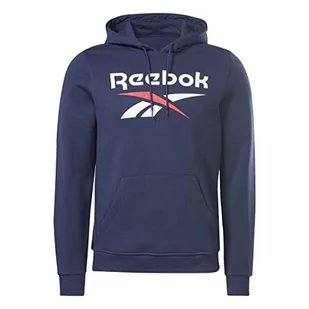 Reebok Męska bluza z logo, wektor granatowy, XL, Vector Navy, XL - Bluzy męskie - miniaturka - grafika 1