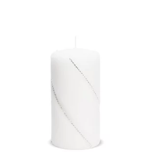 Pigmejka Pigmejka Świeca Bolero Mat walec średni biała 94896-uniw - Świece - miniaturka - grafika 1