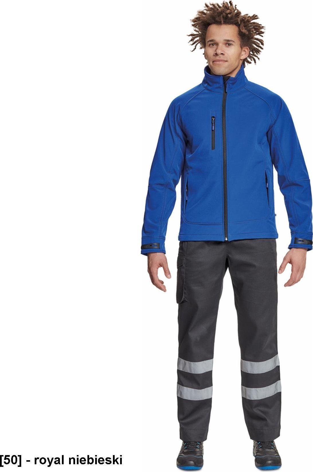 CERVA CHITRA SOFTSHELL - kurtka - royal niebieski L