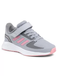 Buty dla dziewczynek - Adidas Buty Runfalcon 2.0 C FZ0111 Szary - grafika 1