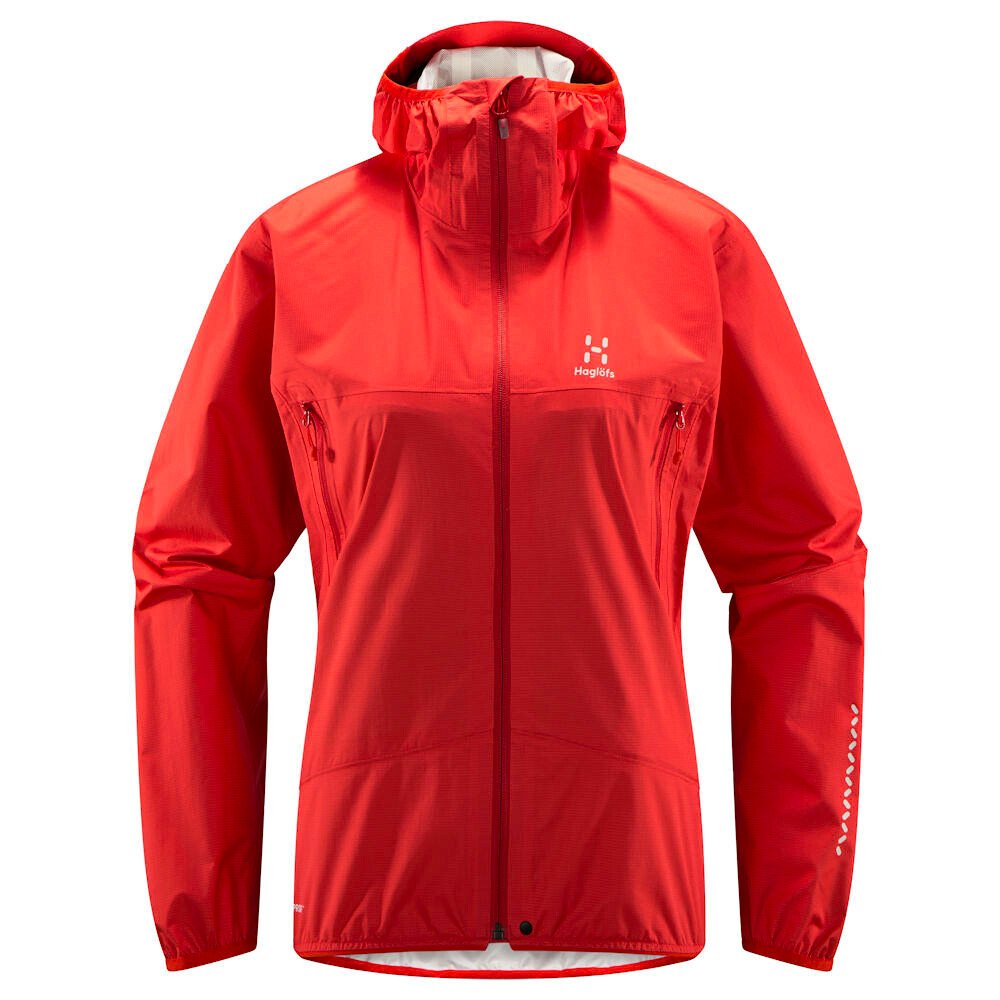 Damska kurtka Haglöfs L.I.M Proof Poppy Red XS