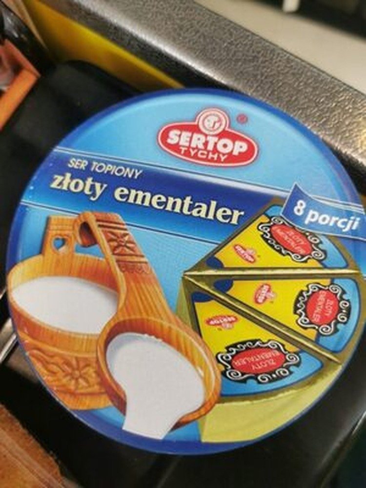 Sertop Złoty Element ser topiony w krążku 140 g