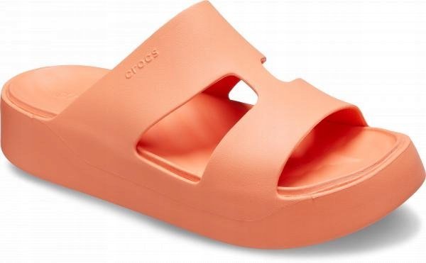 Damskie Wygodne Buty Klapki Crocs Gataway Platform 209409 Strap 41-42