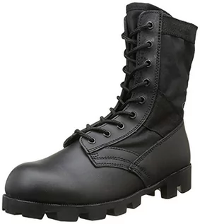 Buty zimowe męskie - Mil-Tec US Army Combat Assault Vietnam Jungle Boots Mens Security Cadet Black, czarny, 42EU (8UK) - grafika 1