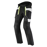 Odzież motocyklowa - Spodnie tekstylne Rebelhorn Borg czarny/szary/flo żółty, 3XL - miniaturka - grafika 1