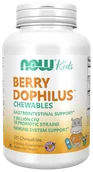 Układ pokarmowy - Now Foods NOW Foods BerryDophilus - probiotyk dla dzieci  do ssania(120 tab) 66A2-70835 - miniaturka - grafika 1