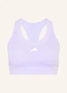 Biustonosze - Adidas Biustonosz Sportowy Run Pocket Medium Support lila - miniaturka - grafika 1