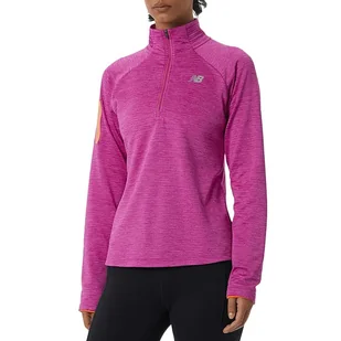Bluza New Balance WT13269MP2 - różowa - Bluzy sportowe damskie - miniaturka - grafika 1