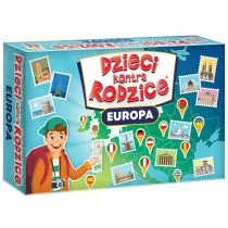 Kangur Gra Dzieci kontra Rodzice Europa - - Gry planszowe - miniaturka - grafika 1