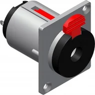 Złącza, przejściówki, adaptery - PROCAB Adapter AV VCJ3FP Złącze panelowe – złącze żeńskie stereo 6,3 mm - miniaturka - grafika 1