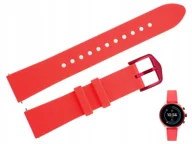Akcesoria do zegarków - Pasek do zegarka Fossil FTW6027 18 mm czerwony - miniaturka - grafika 1