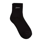Skarpetki męskie - Skarpety Unisex VANS Classic Script Half Crew Black (1 para) VN000QBJBLK1 L - miniaturka - grafika 1