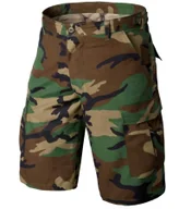 Odzież taktyczna i umundurowanie - Szorty Helikon-Tex BDU PolyCotton Ripstop - US Woodland L - miniaturka - grafika 1