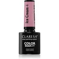 Lakiery hybrydowe - Claresa Lakiery hybrydowe 5ml Ice Cream 4 - miniaturka - grafika 1