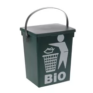 Kosze na śmieci - Pojemnik Na Odpady Bio Kosz Smietnik 5L Z Pokrywą - miniaturka - grafika 1