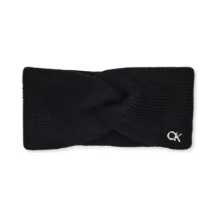 Calvin Klein Wełniana opaska z dodatkiem kaszmiru - Czapki damskie - miniaturka - grafika 1