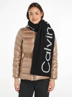 Apaszki i szaliki damskie - Calvin Klein Szal w kolorze czarnym - miniaturka - grafika 1