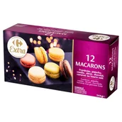 Dania mrożone - Carrefour Extra Makaroniki migdałowe ciasteczka z kremem 144 g (12 sztuk) - miniaturka - grafika 1