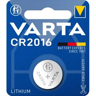 Varta Mała bateria Lithium CR2016 3V - Baterie i akcesoria - miniaturka - grafika 1