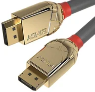 Kable - Lindy Kabel DisplayPort DisplayPort 3m Czarno-złoty 36293 ! 36293 - miniaturka - grafika 1