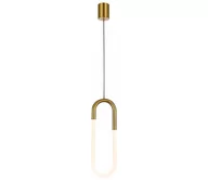 Lampy sufitowe - Redo 01-3183 - LED Żyrandol na lince LATIUM LED/9W/230V mosiądz - miniaturka - grafika 1