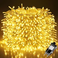 Oświetlenie świąteczne - Lightnum Łańcuch Świetlny Na Zewnątrz, 30 M, 300 Diod Led, Ciepła Biel, Z 8 Trybami I Funkcją Pamięci, Wodoszczelność Ip44, Na Balkon, Do Ogrodu, Na.. - miniaturka - grafika 1