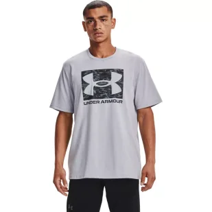 Koszulka męska Under Armour ABC CAMO BOXED LOGO SS - Koszulki sportowe męskie - miniaturka - grafika 1