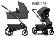 Wózki dziecięce - JOOLZ GEO 3 MONO 2W1 Pure Grey - miniaturka - grafika 1