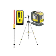 Poziomice laserowe - Laser krzyżowy Nivel CL4D-G + detektor RD800 + statyw SJJ-M1EX + łata LS-24 - miniaturka - grafika 1