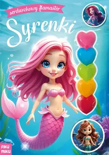 Syrenki. Serduszka - Opracowanie zbiorowe - Kolorowanki, wyklejanki - miniaturka - grafika 1